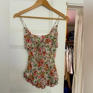 Diane von furstenberg silk tank!